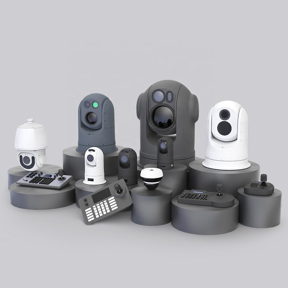 4D IP PTZ Joystick Controllers for CCTV Security Cameras Network & Analog with Decoding LCD Display Screen