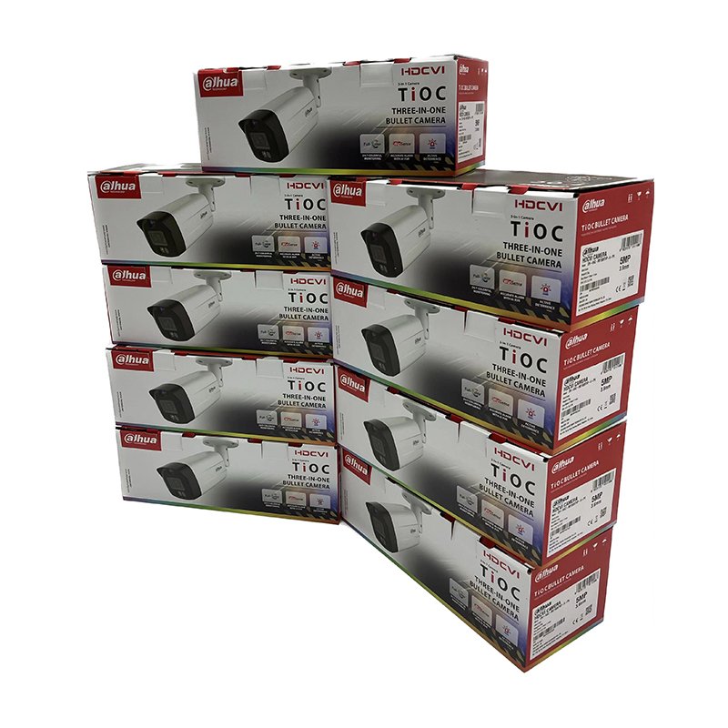 Dahua 2MP HDCVI POC Motorized Vari-focal IR Bullet Camera HAC-HFW1200R-Z-IRE6-A-POC