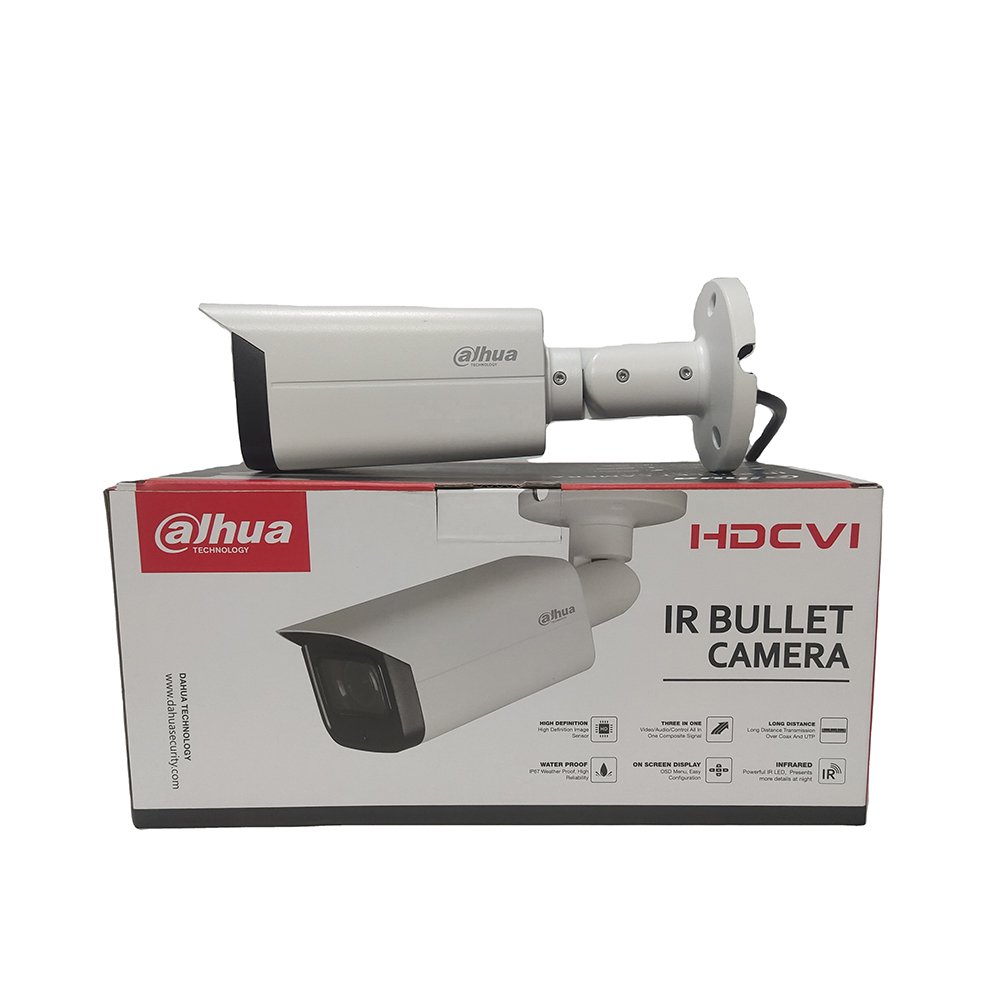 Dahua 2MP HDCVI POC Motorized Vari-focal IR Bullet Camera HAC-HFW1200R-Z-IRE6-A-POC
