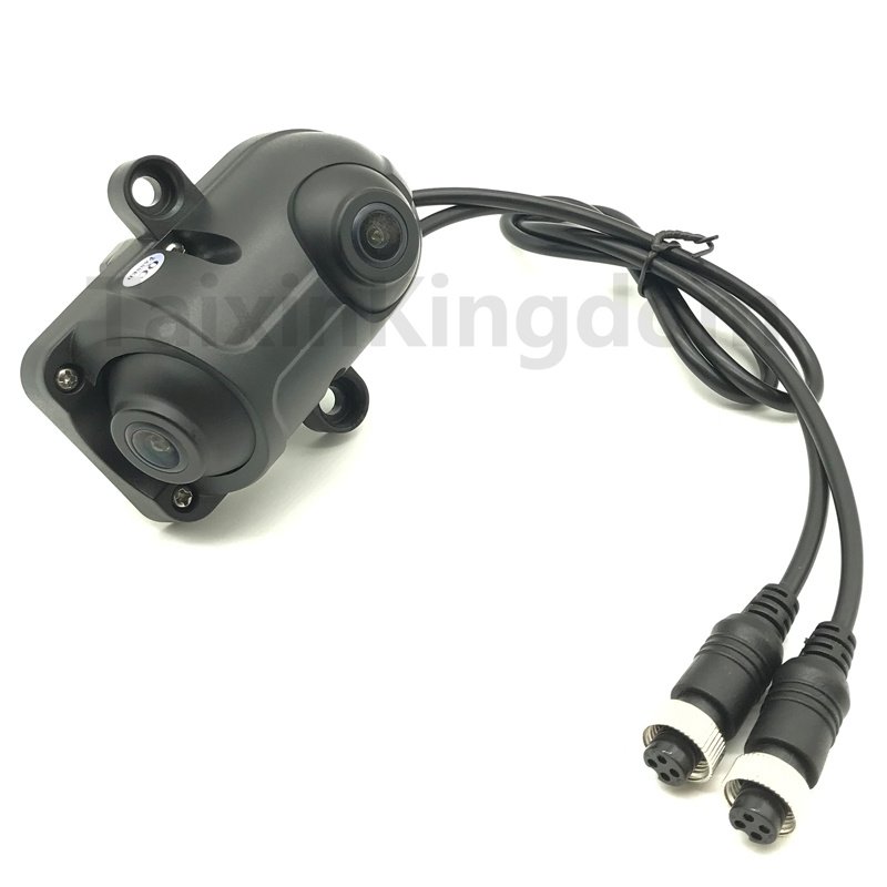 Lithuania AHD 1080P/960P high-definition night vision dual lens truck analog camera front and rear integrated monitoring probe
