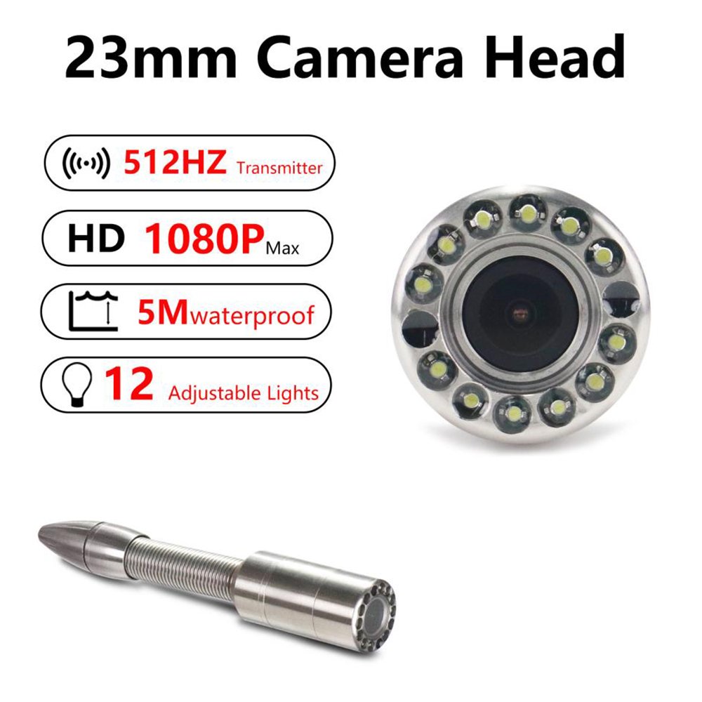 3kg light weight sewer drain camera HD video pipe inspection camera for pipes with DVR self-leveling 512hz transmitter