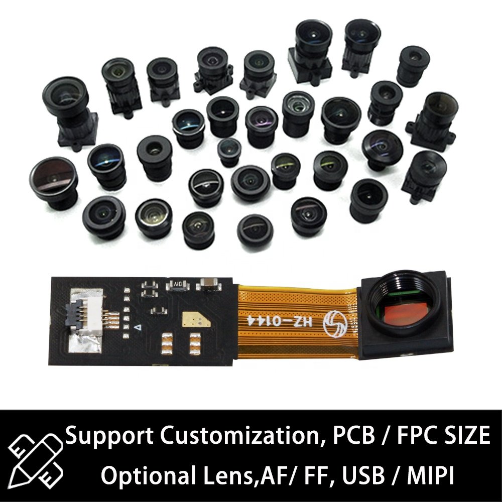1MP 720P 60fps High Speed Global Shutter Ar0144 CMOS RGB UVC USB mini Industrial Inspection Machine Analog network Camera Module
