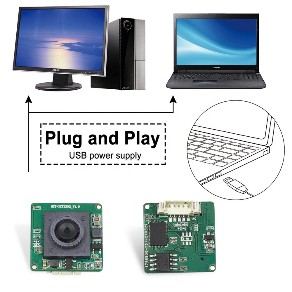 High Speed 1080P 60fps WDR global shutter 1/2.7inch HM2131 CMOS Sensor Industrial Mini Usb Analog Camera Module 2MP