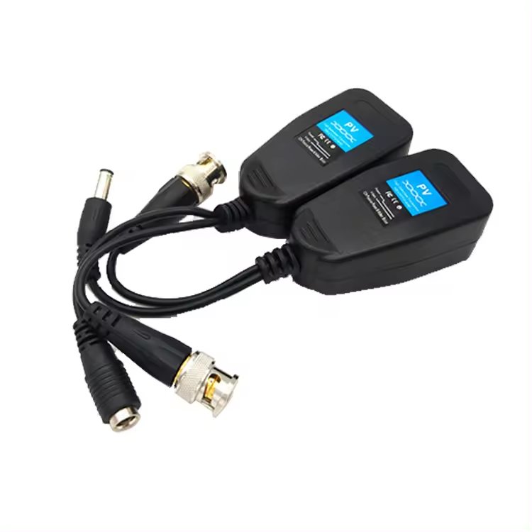 CCTV Power Audio Balun 1CH RJ45 Passive Digital Analog High Definition Camera Supply Power For HDCVI/HDTVI/AHD