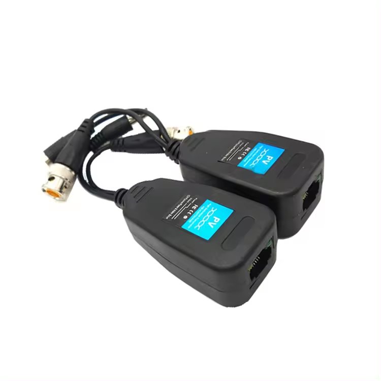 CCTV Power Audio Balun 1CH RJ45 Passive Digital Analog High Definition Camera Supply Power For HDCVI/HDTVI/AHD