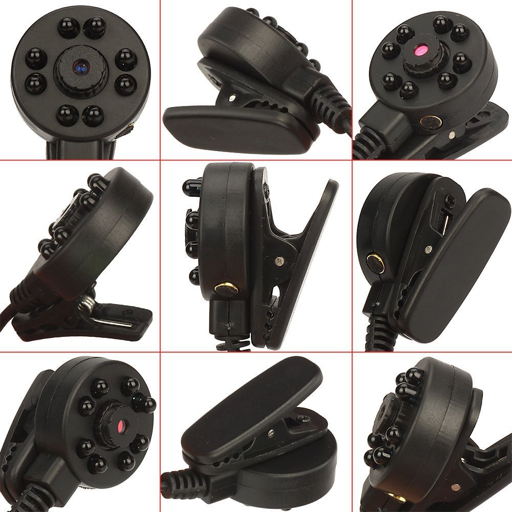 HD 1000TVL small camera surveillance closed-circuit infrared night vision camera audio and video analog camera