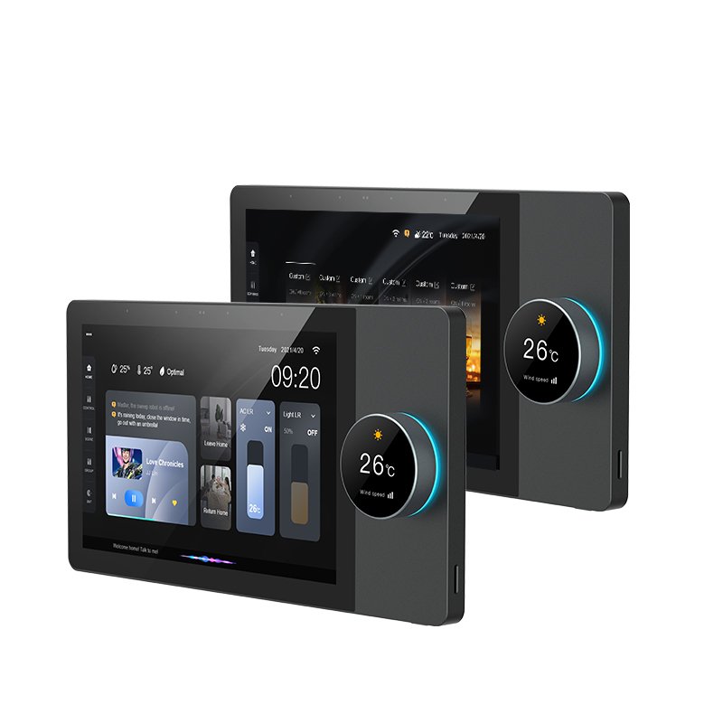 2024 8 inch intelligent Switch Control Panel smart home automation control unit zigbee gateway with tuya smart life APP