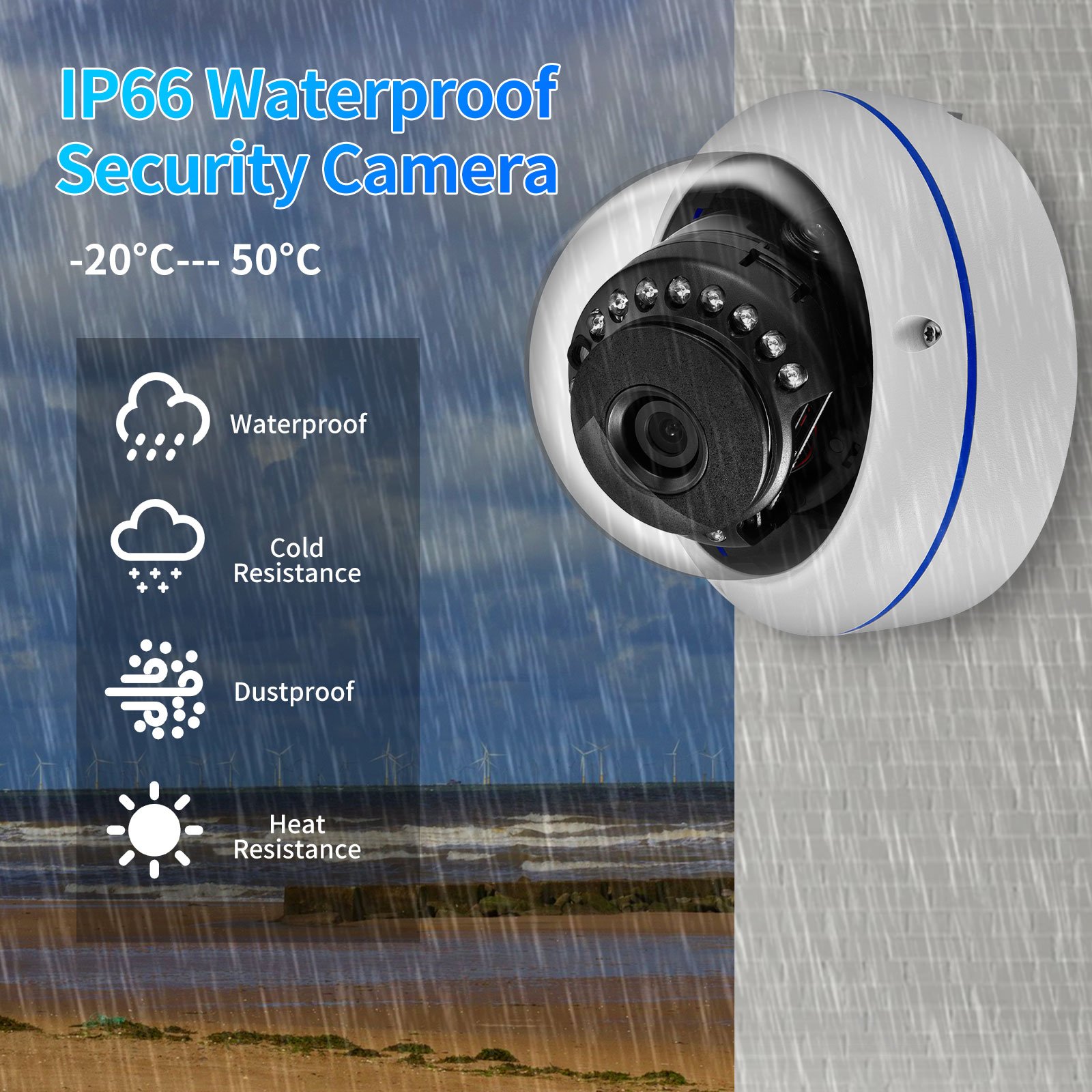 H.265 5MP AHD Security Camera Analog CMOS 3.6mm Vandal-proof Outdoor Indoor Night vision 5MP Dome AHD Camera AHD CCTV Camera