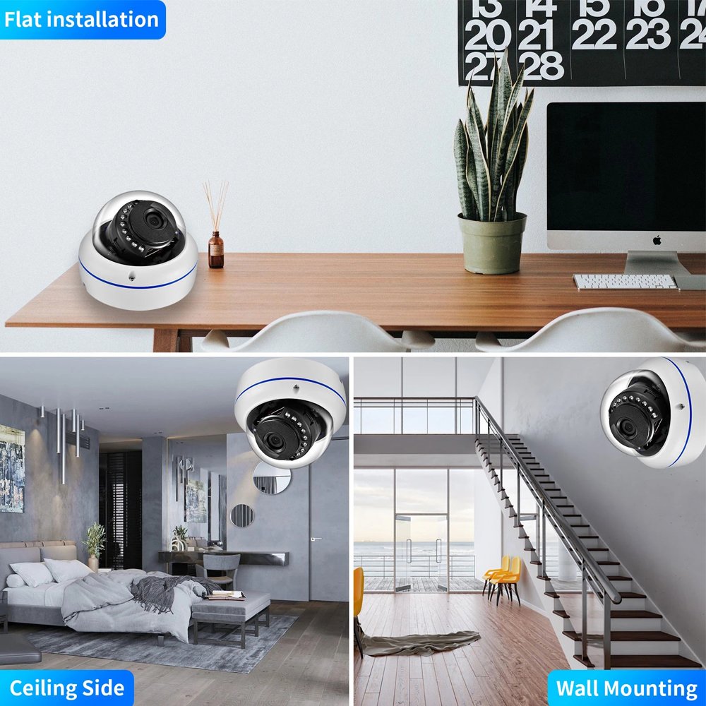 H.265 5MP AHD Security Camera Analog CMOS 3.6mm Vandal-proof Outdoor Indoor Night vision 5MP Dome AHD Camera AHD CCTV Camera