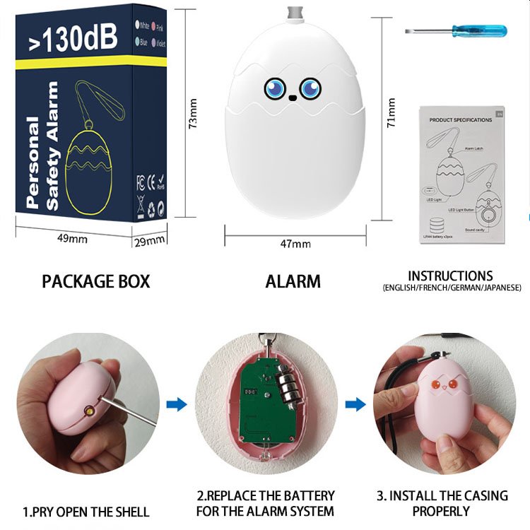 LED lighting anti theft bucycle montorcyle security soy signal mini arm disarm home SOS alarm