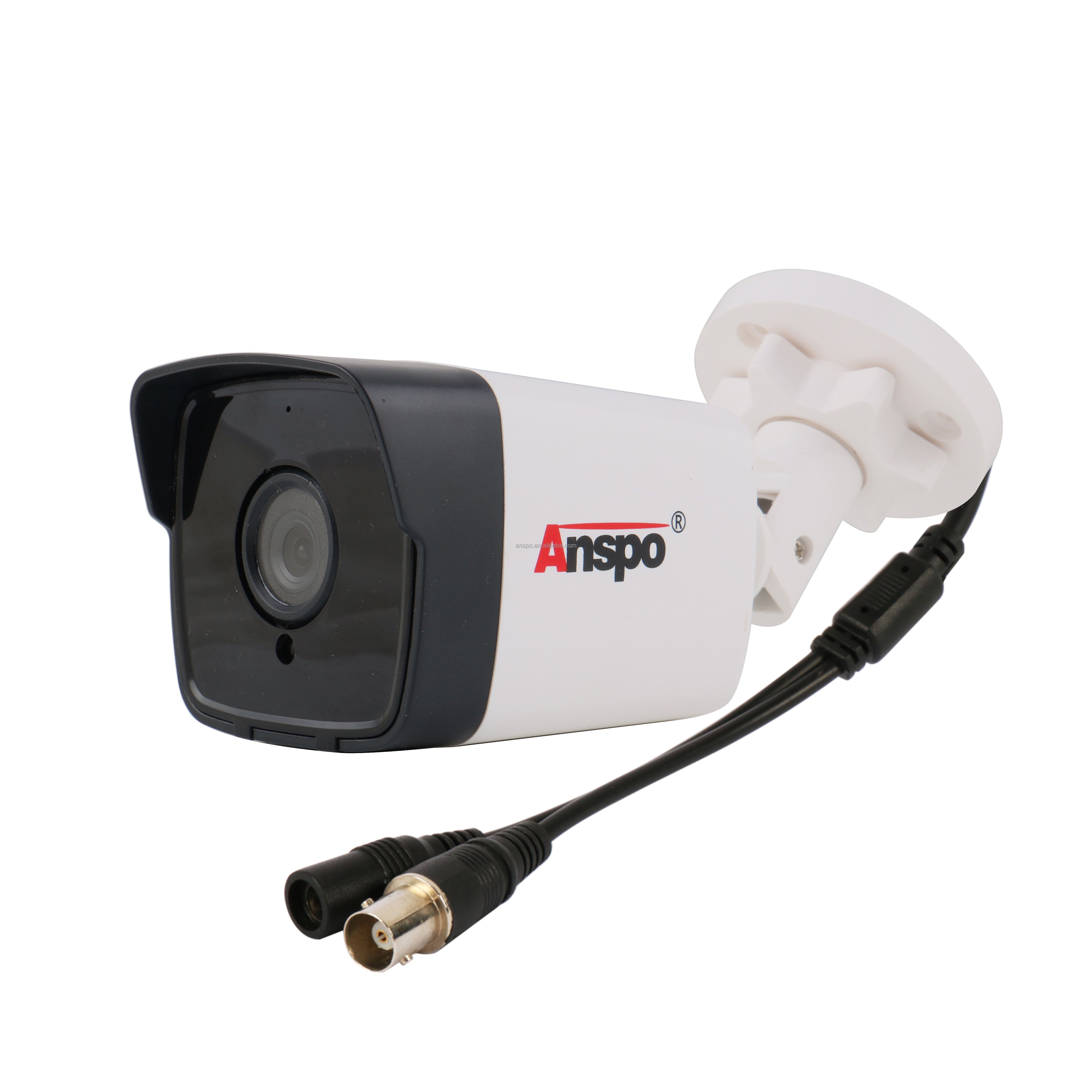 Anspo 2MP AHD Analog CCTV Security Bullet Camera IP66 outdoor waterproof AHD CVI TIV 1080P 5MP BNC camera system