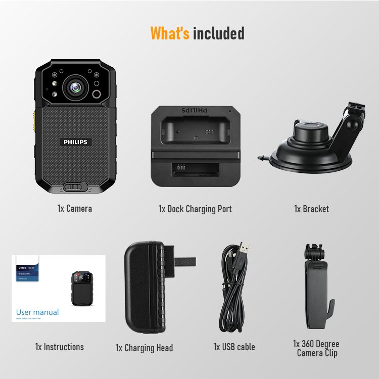 HD 1080p 64G SIM/TF/SD Card Body Worn Camera Waterproof Night Vision 4G Body Camera wifi