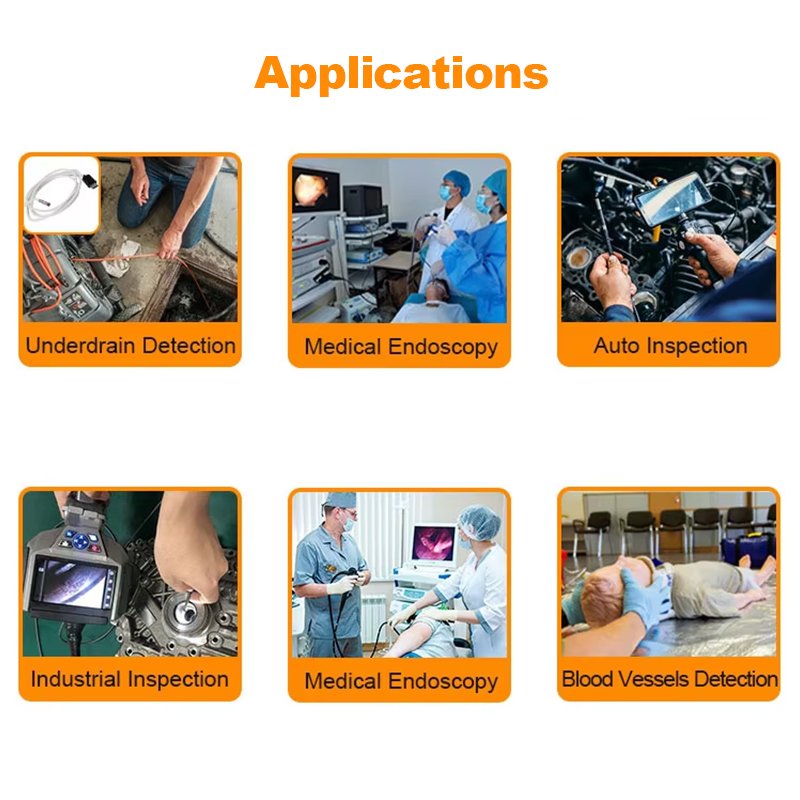Newest Micro 0.3mp BF3A03 Sensor 20fps High Speed Dfov60 Degrees Mini Endoscope Camera Module For Medical Field