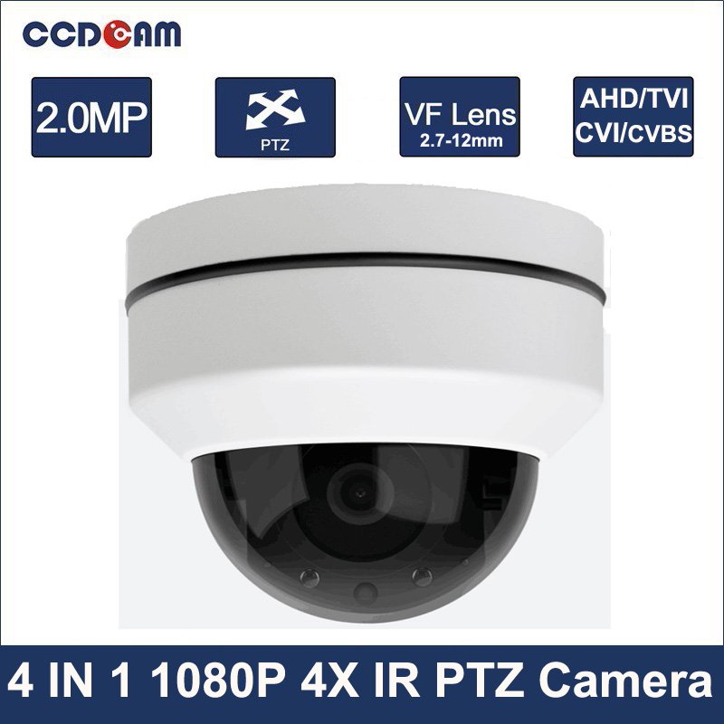 2.0mp cctv 2.5" Analog MINI AHD/TVI/CVI/CVBS PTZ DOME Camera