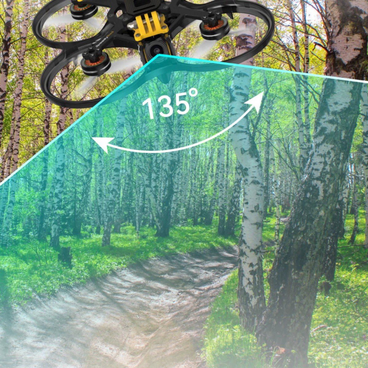 3.5inch pro cinewhoop fpv analog version racing drone with fpv cinewhoop drone o3