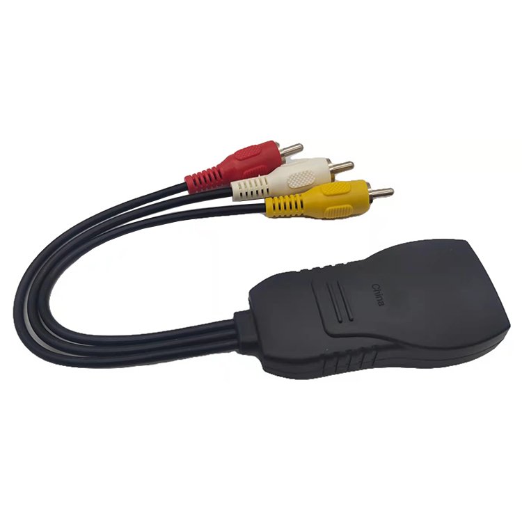 Hot Sale Converts Digital HDMI Video To Analog RCA AV Adaptor HDMI To Composite Converter