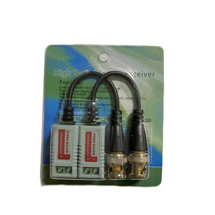 CCTV Accessories HD 1080P 2MP 3MP Passive UTP Transmission 400m CCTV Video Balun Price