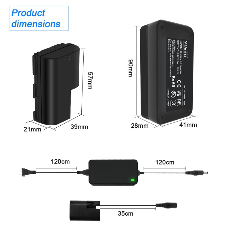 Fake Battery ACK-E6 LP-E6 For Canon Camera External Power Adapter