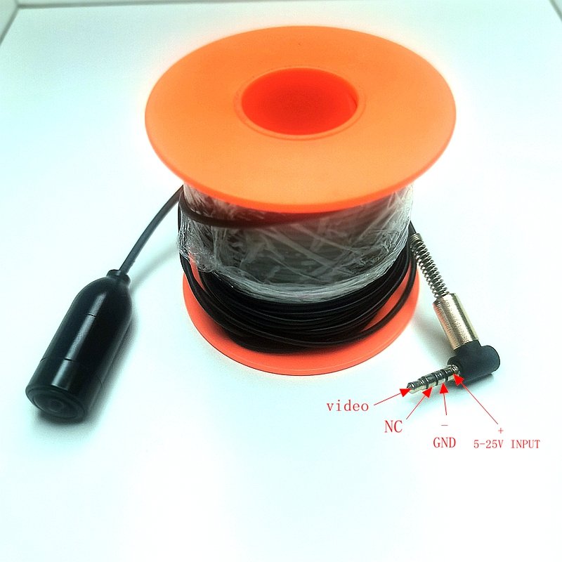 4089K Underwater camera With 30 Meter 4-core Wire For Fishing And Fish Detection Monitoring