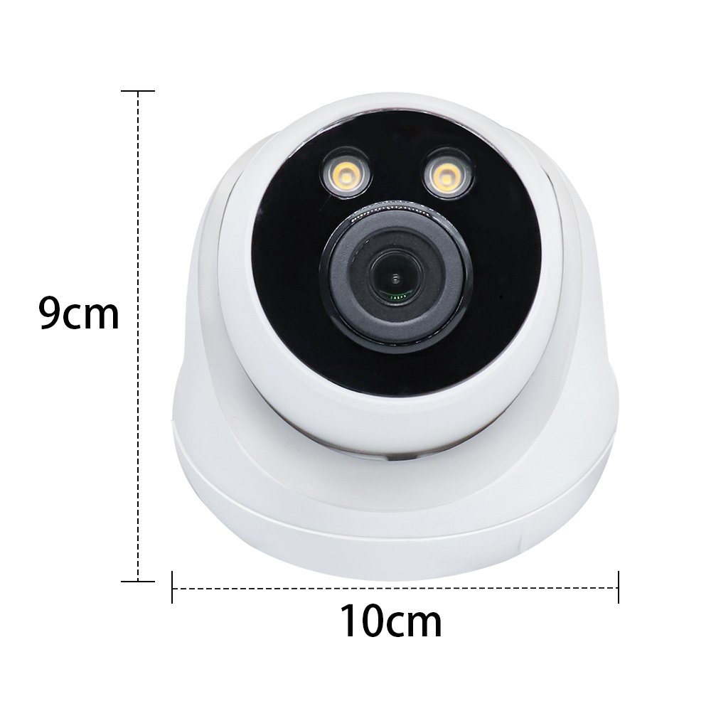 WESECUU OEM factory high quality CCTV AHD camera 1080P Starlight dome camera full color night vision 4 in 1 security camera
