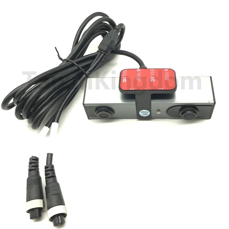 Swedish binocular truck/escort vehicle monitoring probe built-in audio AHD 1080P/SONY 700TVL/CMOS 800TVL analog camera