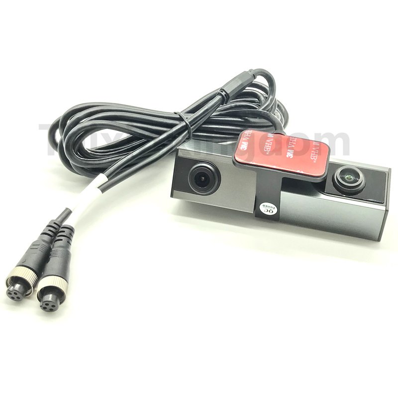 Swedish binocular truck/escort vehicle monitoring probe built-in audio AHD 1080P/SONY 700TVL/CMOS 800TVL analog camera