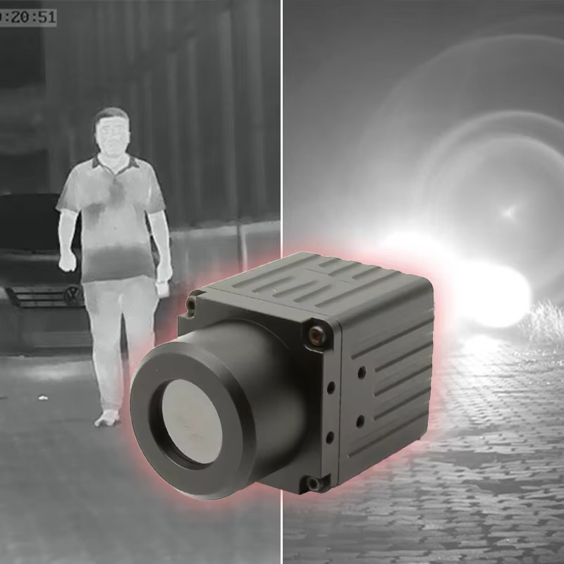 Uncooled Automotive Night Vision Thermal Imaging Infrared Car Camera Thermal Cameras on Vehicles