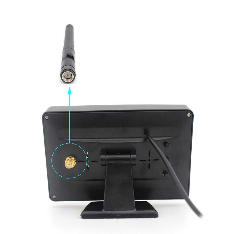 Bus Car Wireless Camera with Monitor Analog Signal 4.3inch LCD/TFT Rearview Reverse Backup Cameras Wireless Truck Camera Monitor