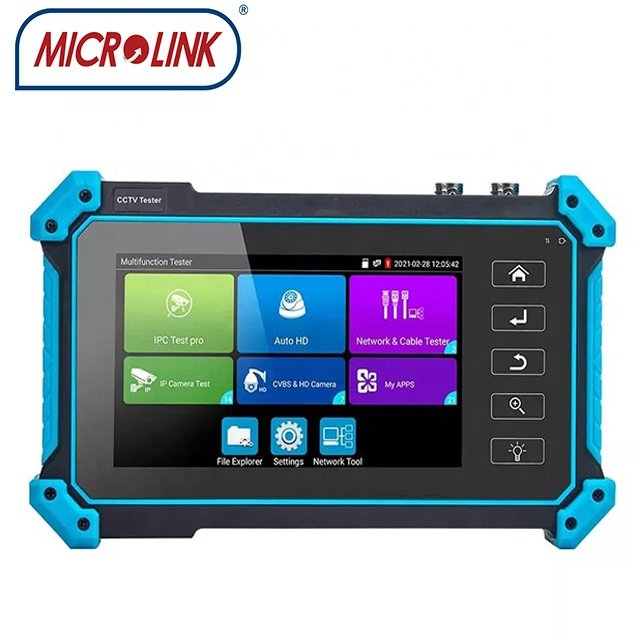 IPC-5200C Plus 5 inch CCTV Wi-Fi Tester POE Cable Tracer 4K Analog AHD TVI CVI SDI All In One IP Camera Tester