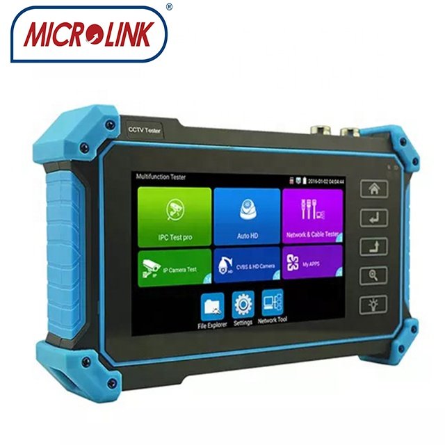 IPC-5200C Plus 5 inch CCTV Wi-Fi Tester POE Cable Tracer 4K Analog AHD TVI CVI SDI All In One IP Camera Tester