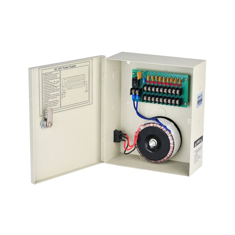 5A 10A 20A 30A 40Amps Smps Switching Power Supply Metal 12V 24V Camera Power Supply Box for CCTV