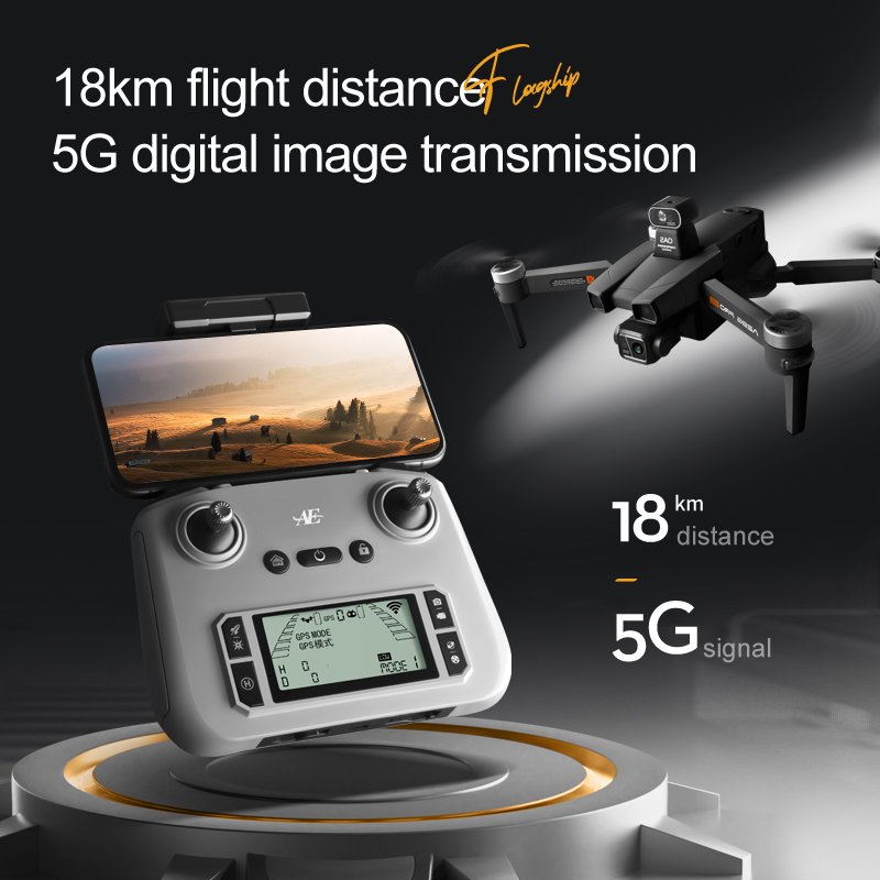 Ae86 Pro Max Free Shipping 2Kg Payload Heavy Lift Drone With 4K Camera And Gps Long Range