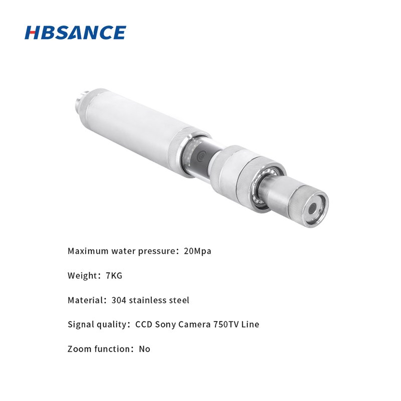 Borehole Camera Downhole with 73mm Down View and 120m Plate Type Winch