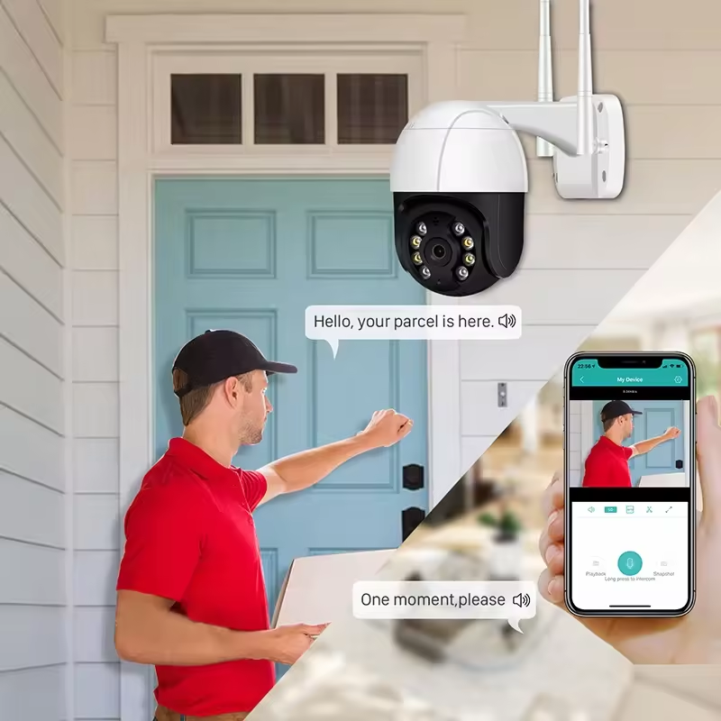 Xmeye outdoor wireless wifi hd ip security camera Auto tracking full color IP network icsee 1080P Outdoor wifi camera 2MP