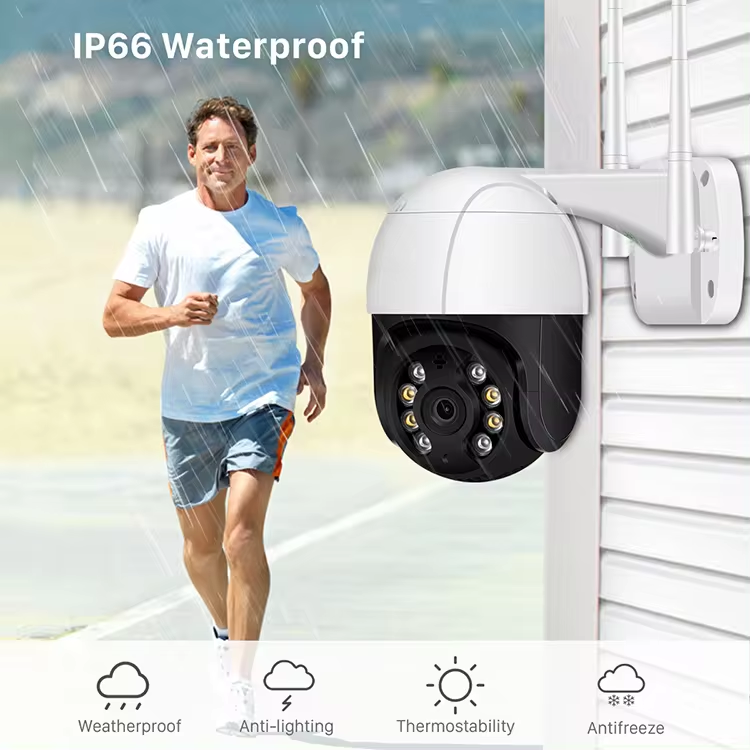 Xmeye outdoor wireless wifi hd ip security camera Auto tracking full color IP network icsee 1080P Outdoor wifi camera 2MP