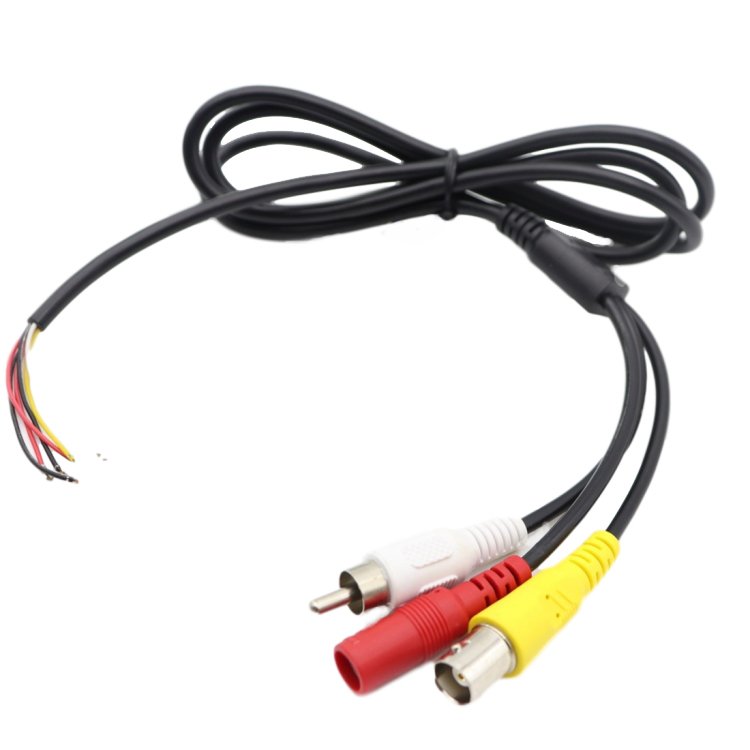 Amazon hot sell 4 8 9 pin mini din to rca cable mini din av cable s-video mini din to 3 RCA Famale for Laptop PC TV