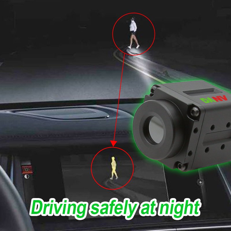 Best 640*512 Infrared Thermal Imaging Camera for Car Avoid Obstacles Vision Car Camera Thermal Imager