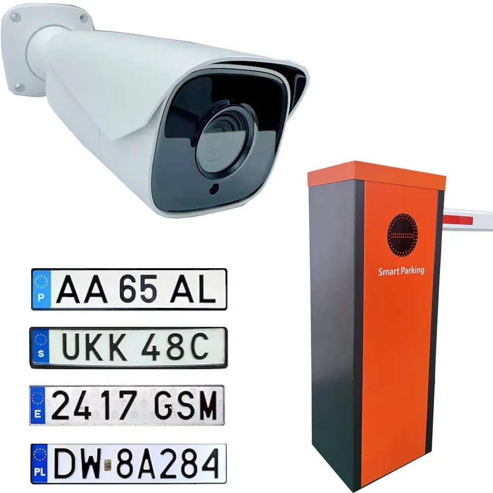 Manufacturer wholesale waterproof anpr 4mp wireless camera with number plate recognition