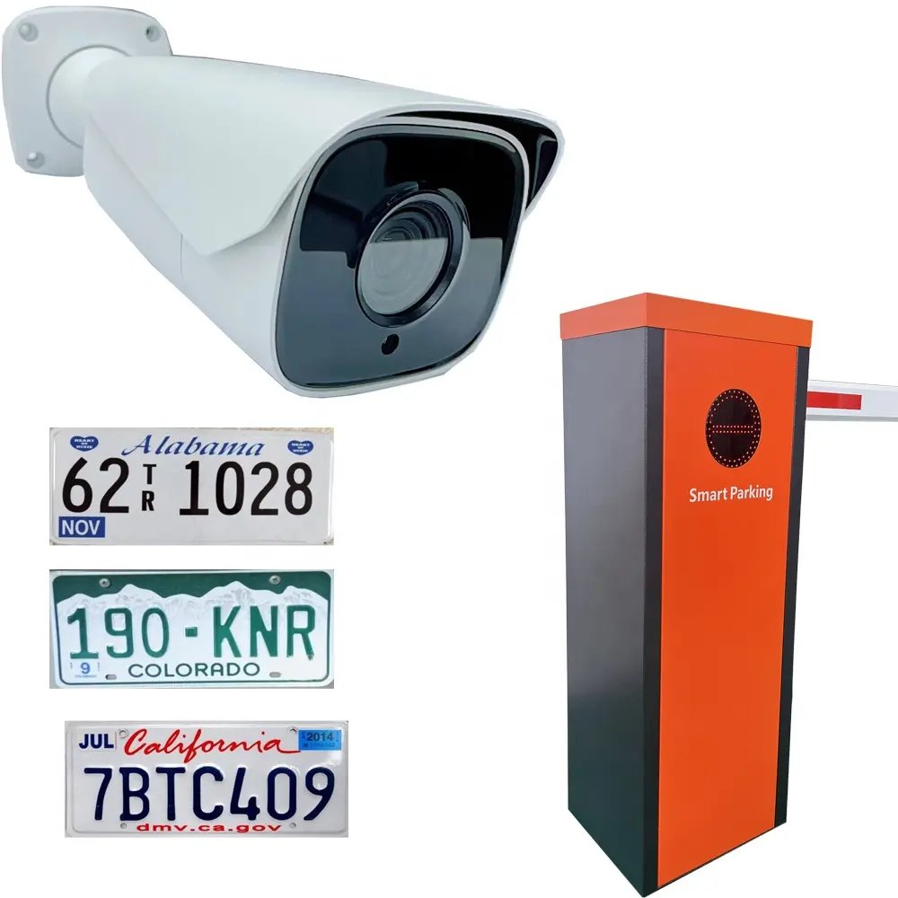 Manufacturer wholesale waterproof anpr 4mp wireless camera with number plate recognition