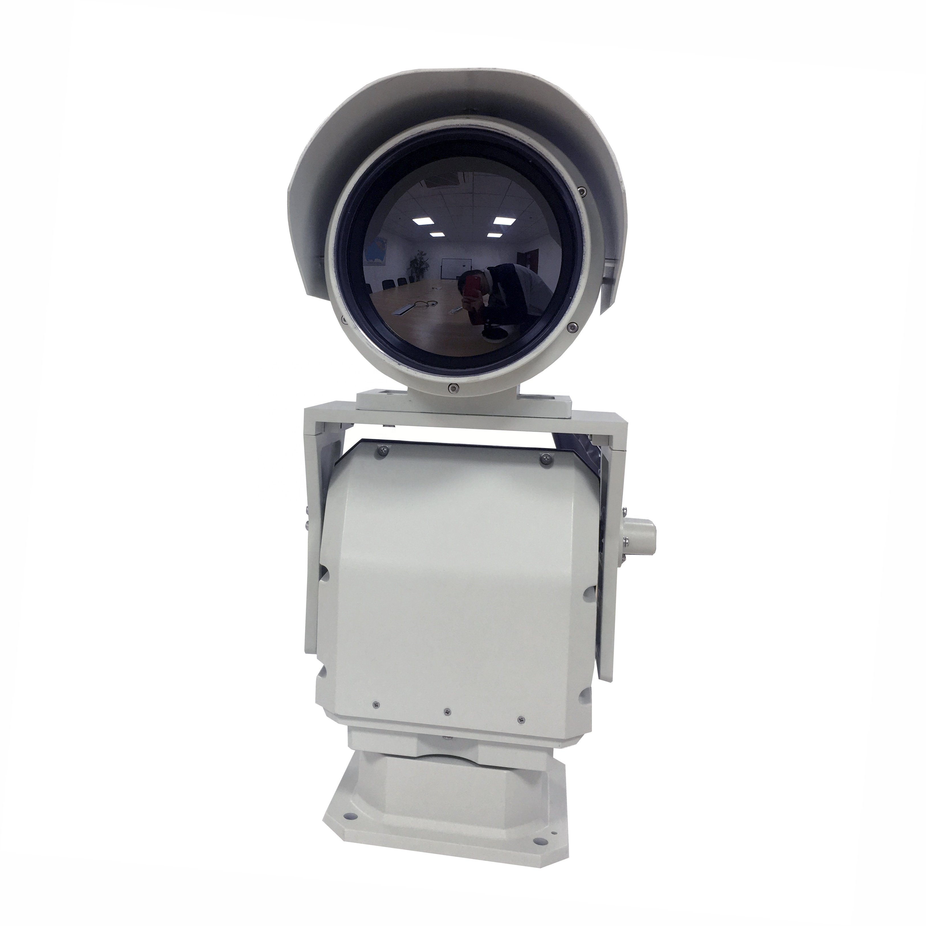 Long Range PTZ Thermal Camera for Border Coast and Airport Security System and Forest Fire Alarm System