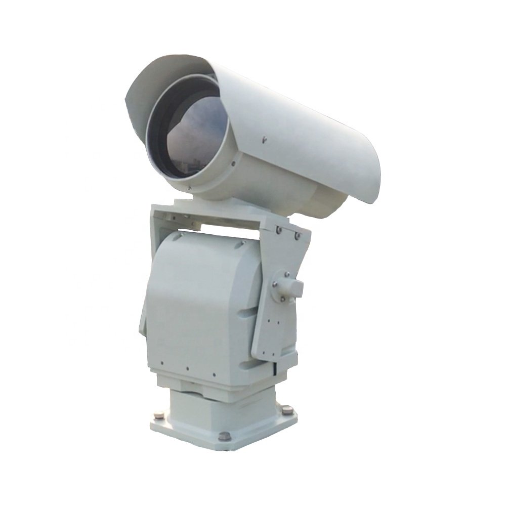 Long Range PTZ Thermal Camera for Border Coast and Airport Security System and Forest Fire Alarm System