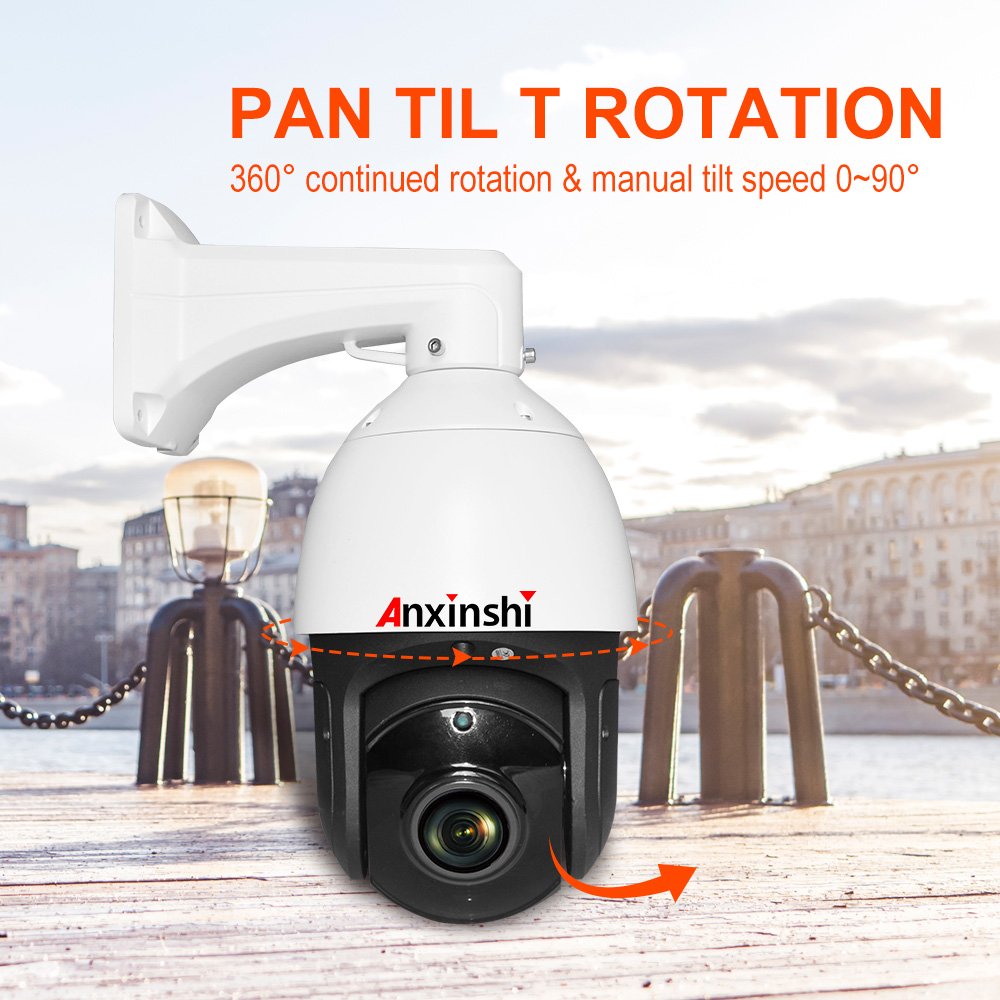 36X 1080P Auto Tracking HD Starlight Laser IR 300M AHD CVI TVI CVBS 4 in 1 Output High Speed Dome CCTV Security Camera