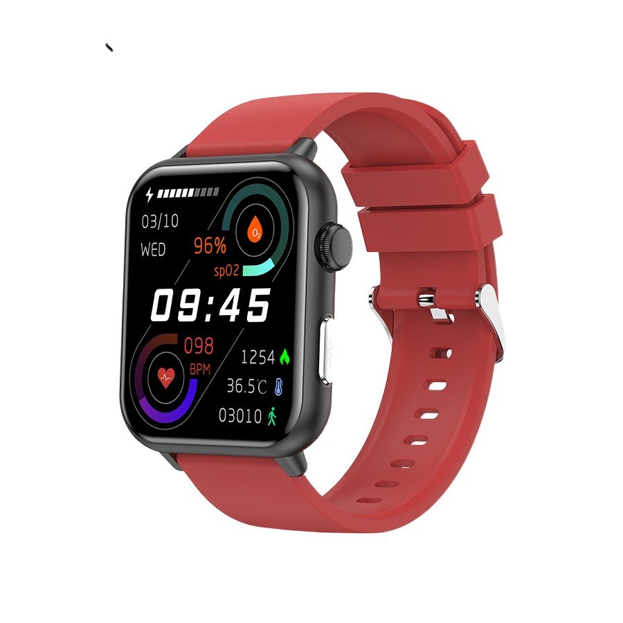 New Smart Watch Electrocardiogram ECG Health Monitoring Body Temperature Blood Pressure Oxygen E200 IP68 Water Resistant