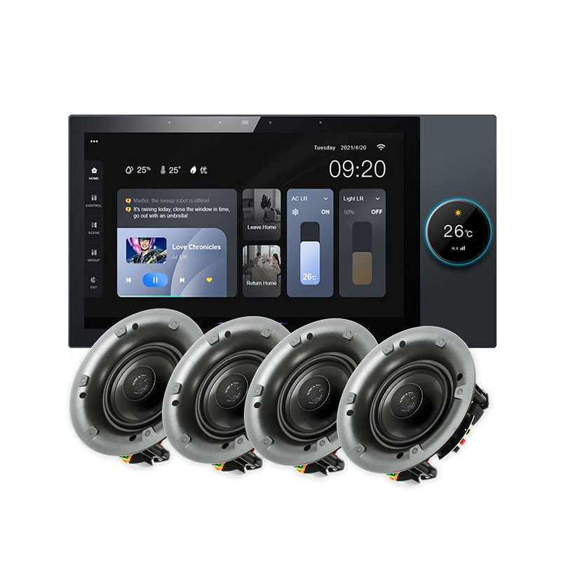 10 inch Tuya Smart Home System Knob Central Control panel touch Screen intelligent Switch Control Panel smart home products