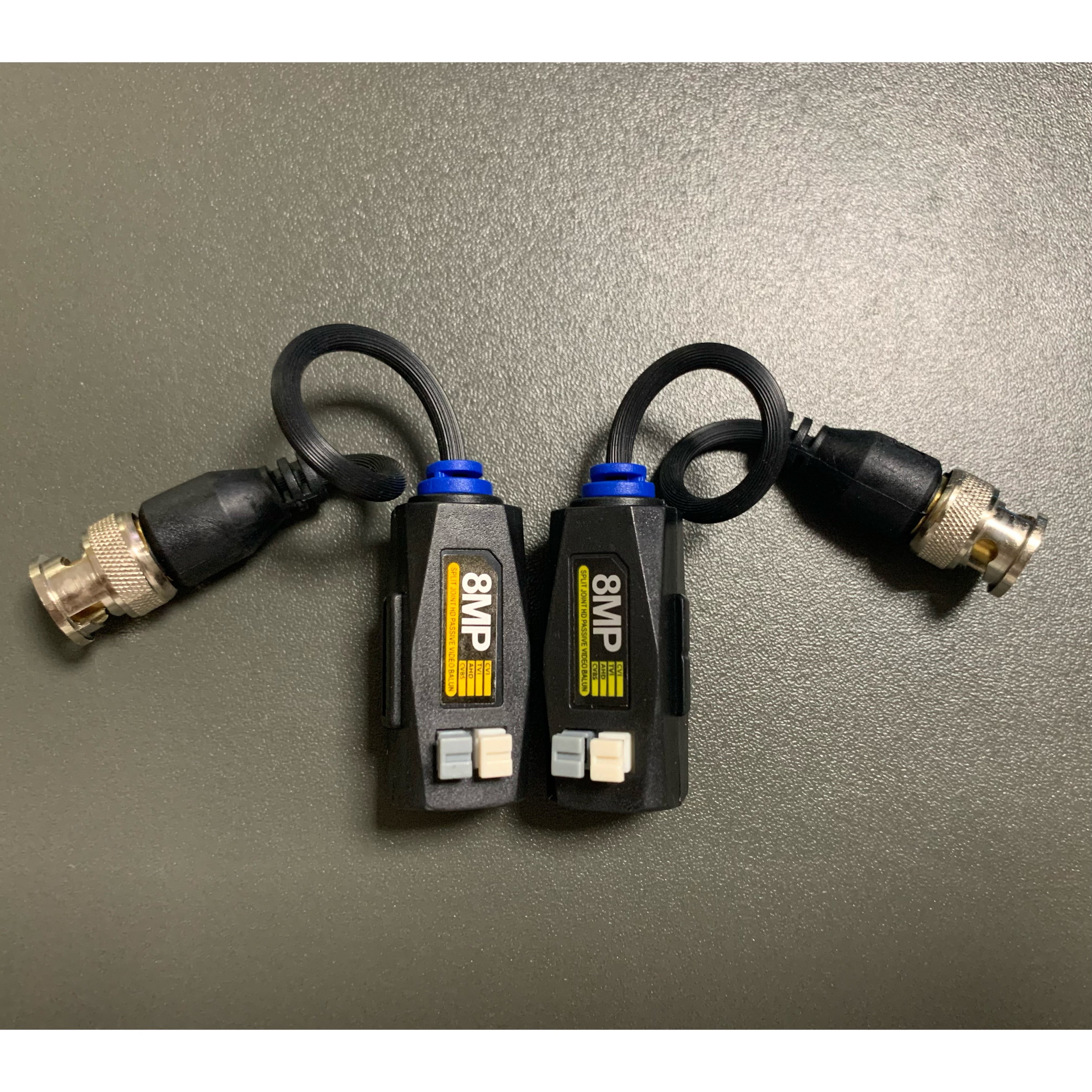 New Type Single Channel Split Joint HD Passive Video Balun 2KV Surge Protection 8mp Balun