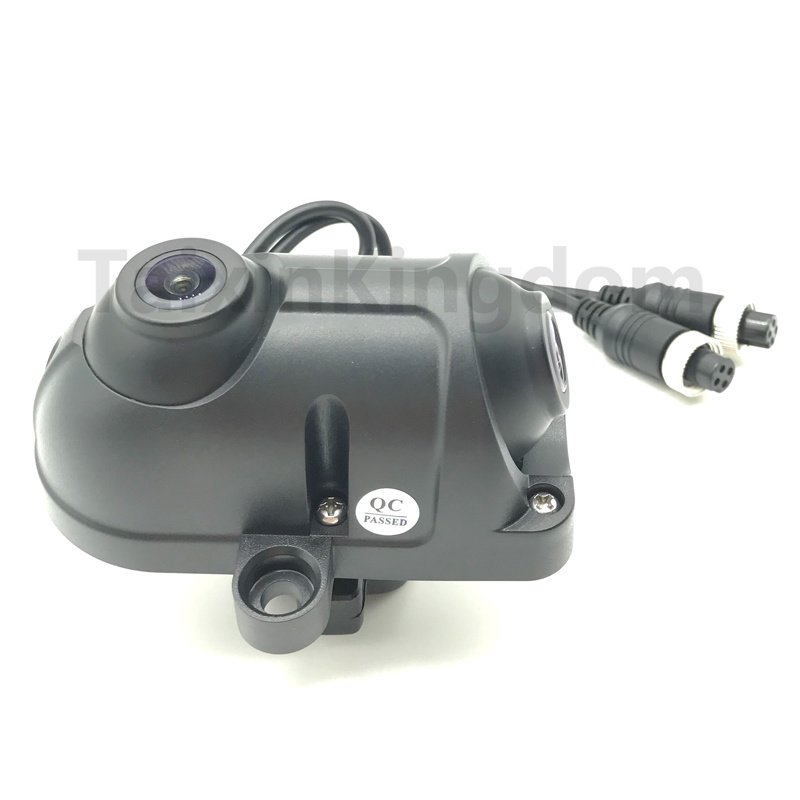 Poland dual lens waterproof night vision analog camera AHD/SONY/CMOS dual mode truck monitoring probe NTSC/PAL system