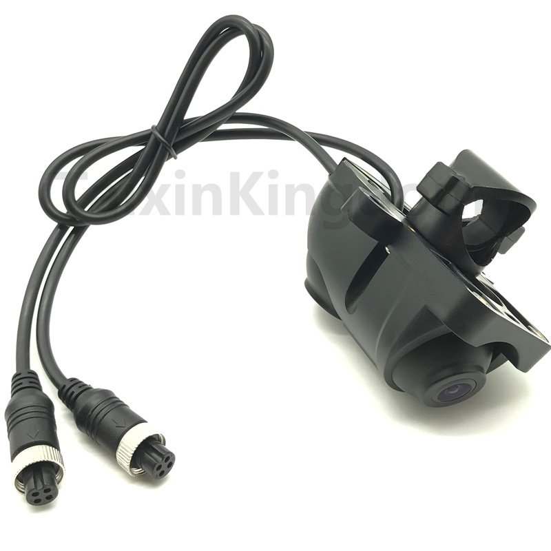 Poland dual lens waterproof night vision analog camera AHD/SONY/CMOS dual mode truck monitoring probe NTSC/PAL system