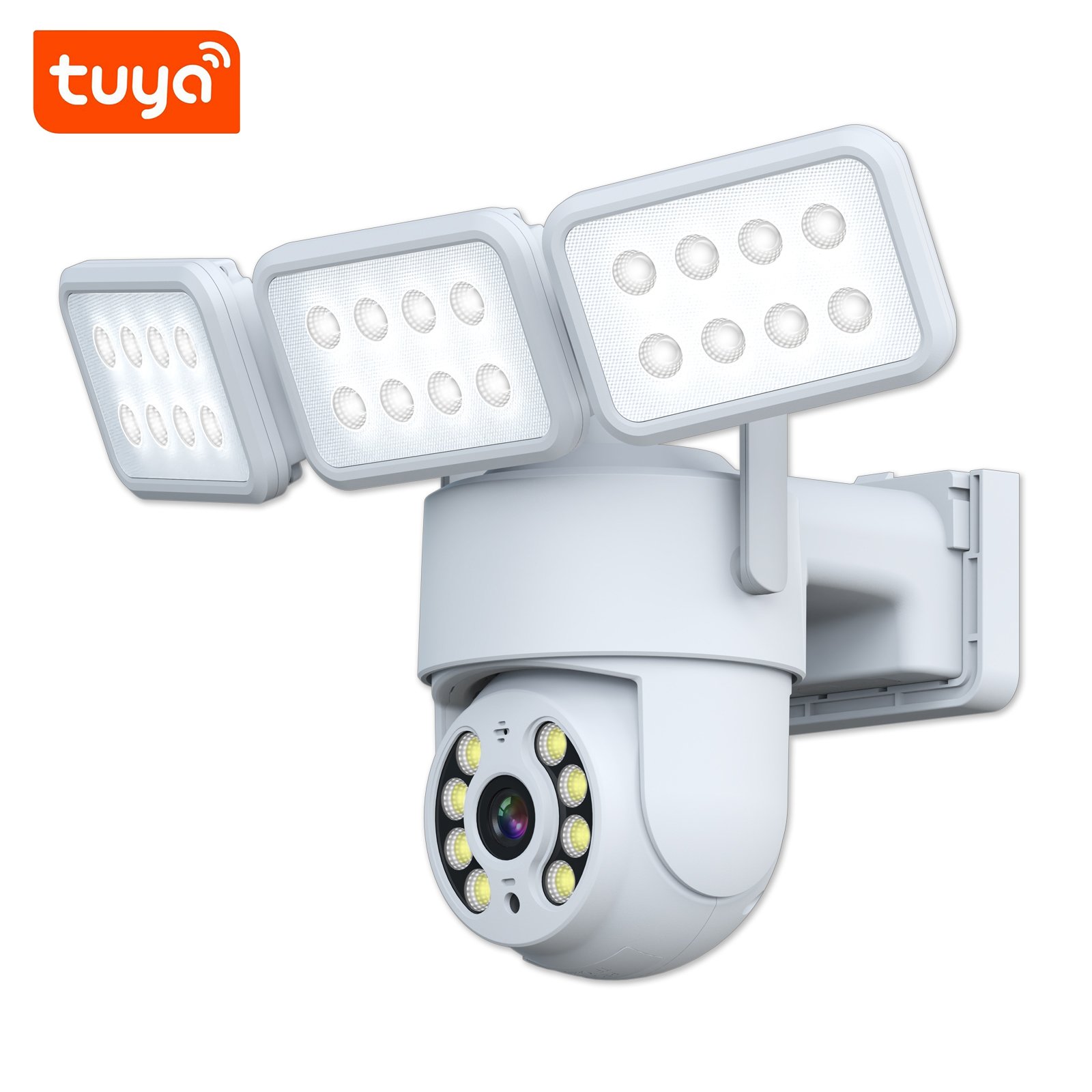 Tuya Smart 4MP Outdoor Garden Light/Lamp Camera Full HD Night Vision Tuya Camera