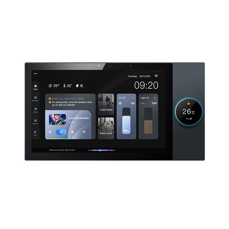 10 inch control panel scene control Touch Screen Multi-functional WiFi Home Background Music System smart home Zigbee Gateway