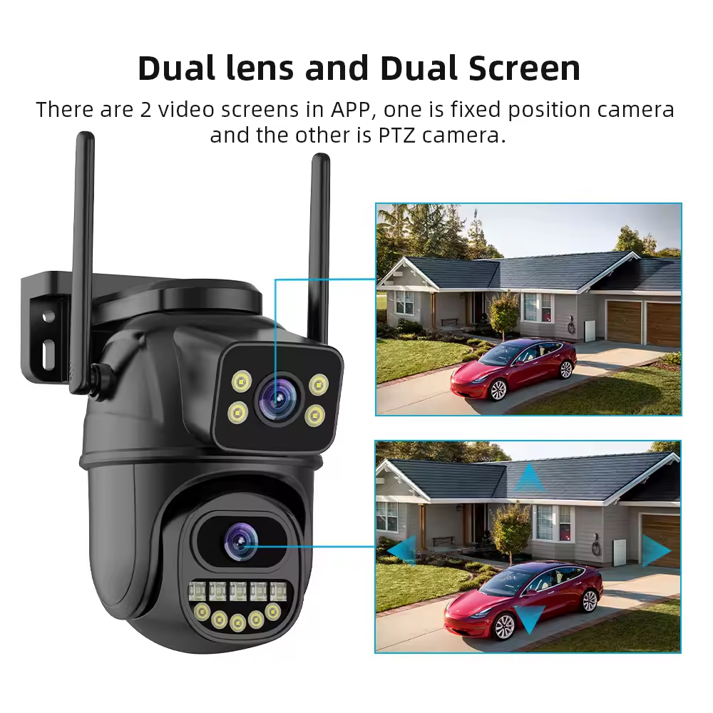 XM Icsee Mini Wifi Camera Smart Ai Human Motion Detection Network Camera With Night Vision Wireless Security Ptz Outdoor Camera